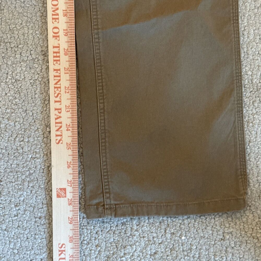 NWT Carhartt Rugged Flex Loose Fit Canvas Pants Brown BN2080-W Women's 10 Short - Picture 10 of 10